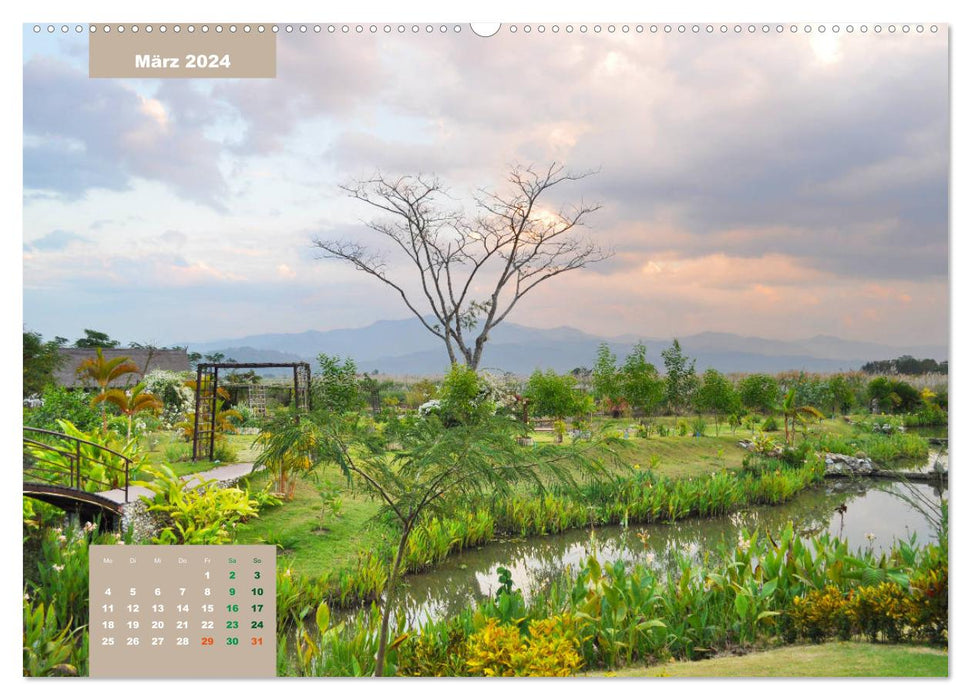 Erlebe mit mir das Land des Lächelns Thailand (CALVENDO Premium Wandkalender 2024)