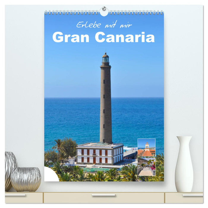 Découvrez Gran Canaria avec moi (Calendrier mural CALVENDO Premium 2024) 
