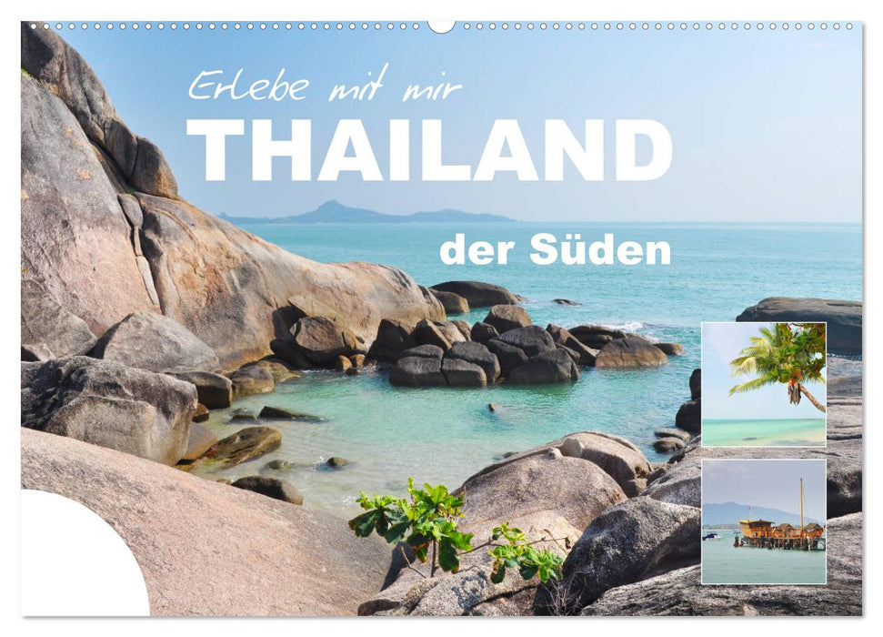Erlebe mit mir Thailand der Süden (CALVENDO Wandkalender 2024)