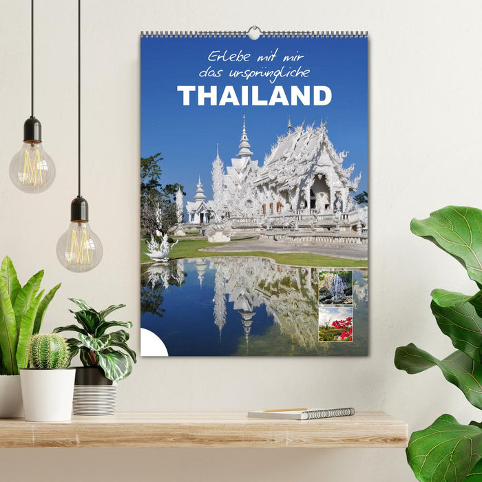 Erlebe mit mir das ursprüngliche Thailand (CALVENDO Wandkalender 2024)
