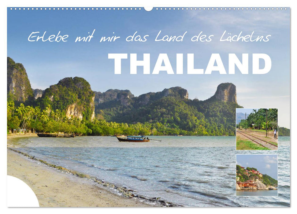 Erlebe mit mir das Land des Lächelns Thailand (CALVENDO Wandkalender 2024)