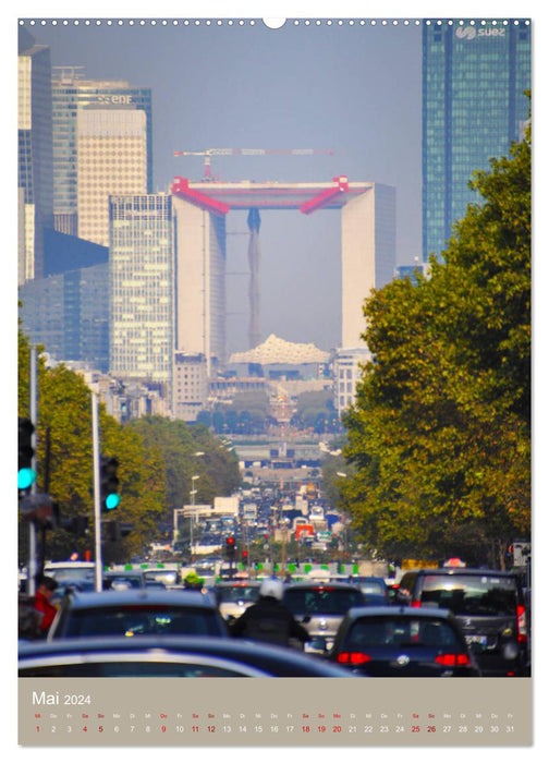 Découvrez Paris avec moi (Calendrier mural CALVENDO Premium 2024) 