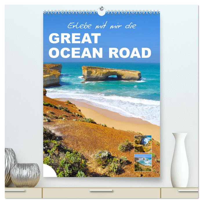 Découvrez la Great Ocean Road avec moi (Calendrier mural CALVENDO Premium 2024) 