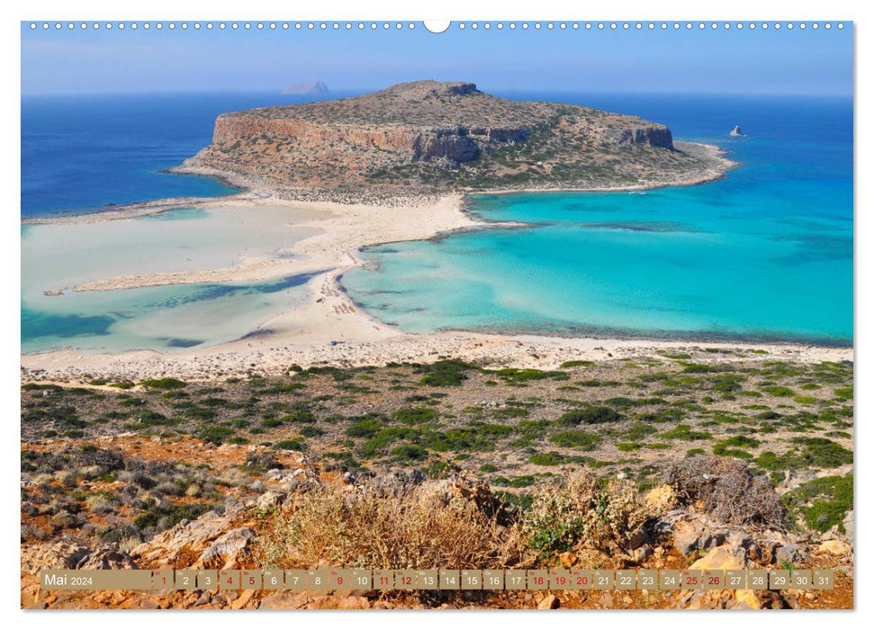 Erlebe mit mir das bezaubernde Kreta (CALVENDO Premium Wandkalender 2024)
