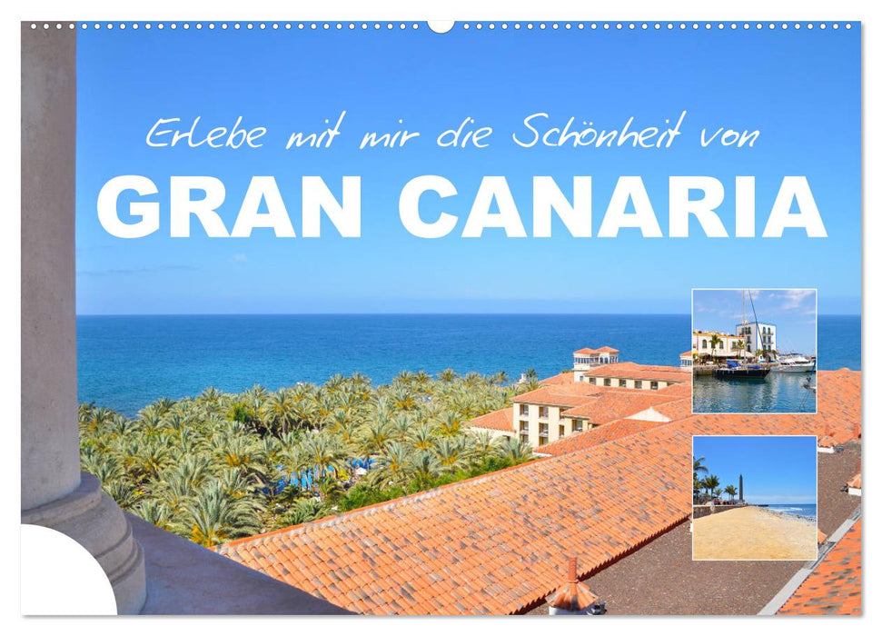 Découvrez avec moi la beauté de Gran Canaria (calendrier mural CALVENDO 2024) 