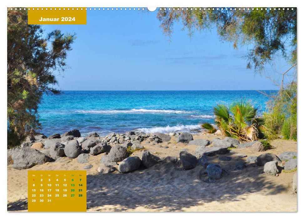 Erlebe mit mir die Schönheit von Gran Canaria (CALVENDO Wandkalender 2024)