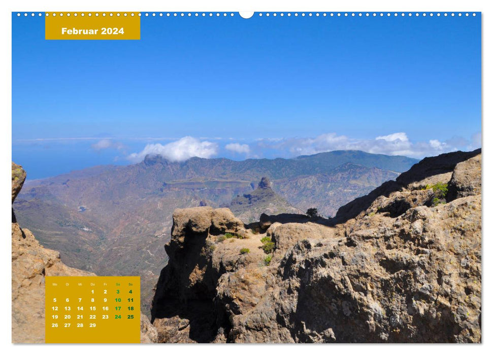Erlebe mit mir die Schönheit von Gran Canaria (CALVENDO Wandkalender 2024)