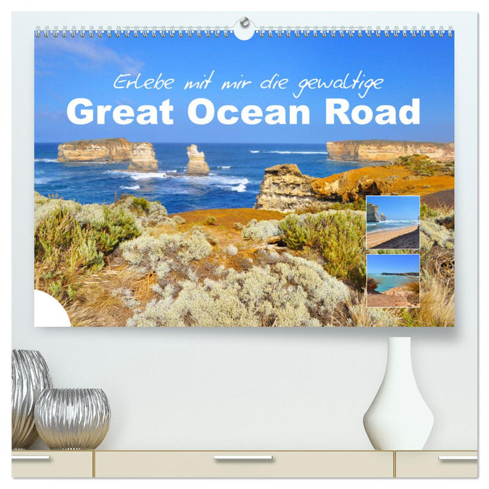 Erlebe mit mir die gewaltige Great Ocean Road (CALVENDO Premium Wandkalender 2024)