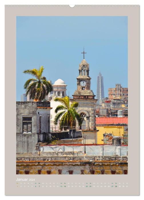 Erlebe mit mir Cuba (CALVENDO Premium Wandkalender 2024)
