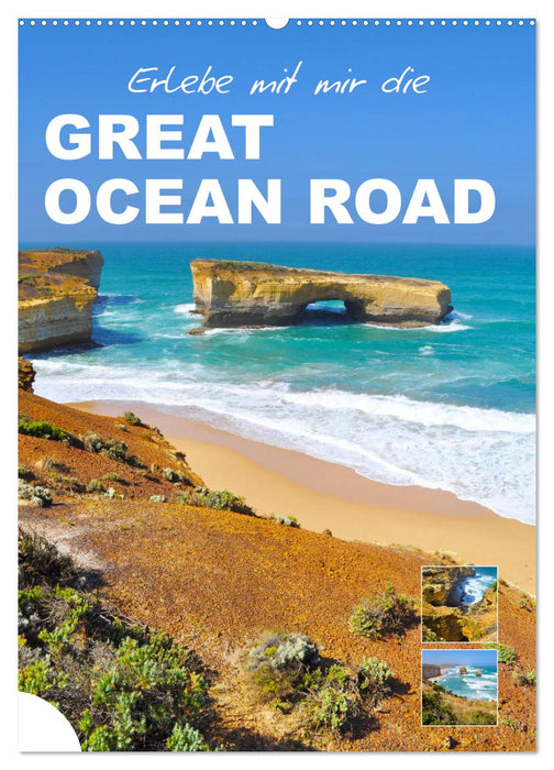 Erlebe mit mir die Great Ocean Road (CALVENDO Wandkalender 2024)