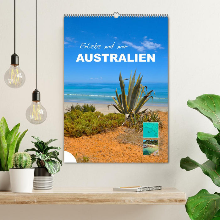 Erlebe mit mir Australien (CALVENDO Wandkalender 2024)
