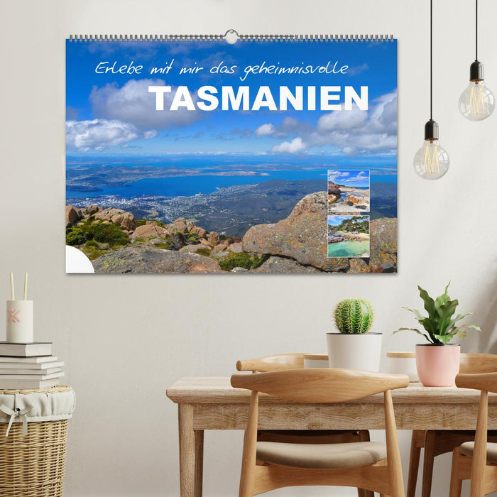 Erlebe mit mir das geheimnisvolle Tasmanien (CALVENDO Wandkalender 2024)