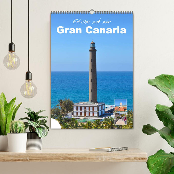 Erlebe mit mir Gran Canaria (CALVENDO Wandkalender 2024)