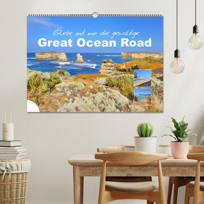 Erlebe mit mir die gewaltige Great Ocean Road (CALVENDO Wandkalender 2024)
