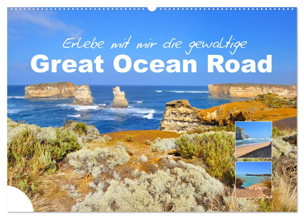 Erlebe mit mir die gewaltige Great Ocean Road (CALVENDO Wandkalender 2024)