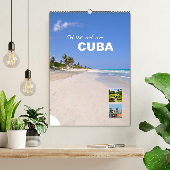 Erlebe mit mir Cuba (CALVENDO Wandkalender 2024)
