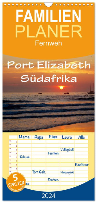 Port Elizabeth - Südafrika - Impressionen einer Stadt in Bildern (CALVENDO Familienplaner 2024)