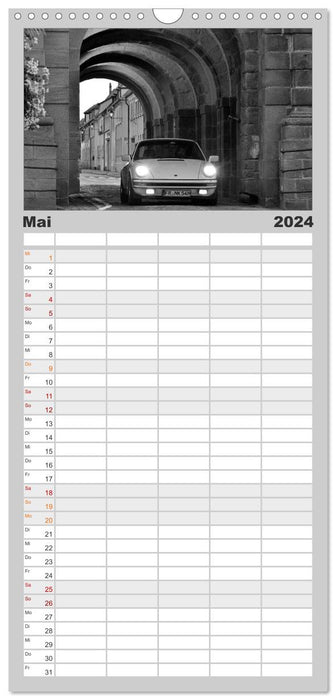 Porsche 911 SC (CALVENDO Familienplaner 2024)