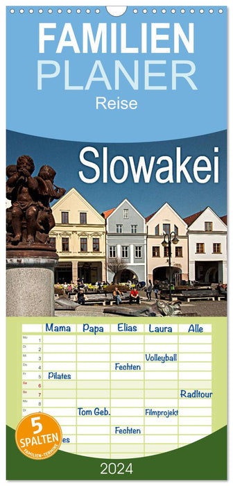 Slowakei (CALVENDO Familienplaner 2024)
