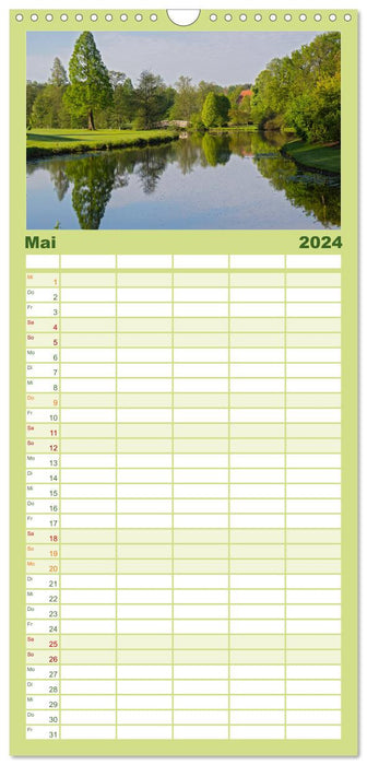 Das Steinfurter Bagno im Wandel der Jahreszeiten (CALVENDO Familienplaner 2024)