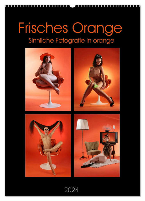 Frisches Orange (CALVENDO Wandkalender 2024)