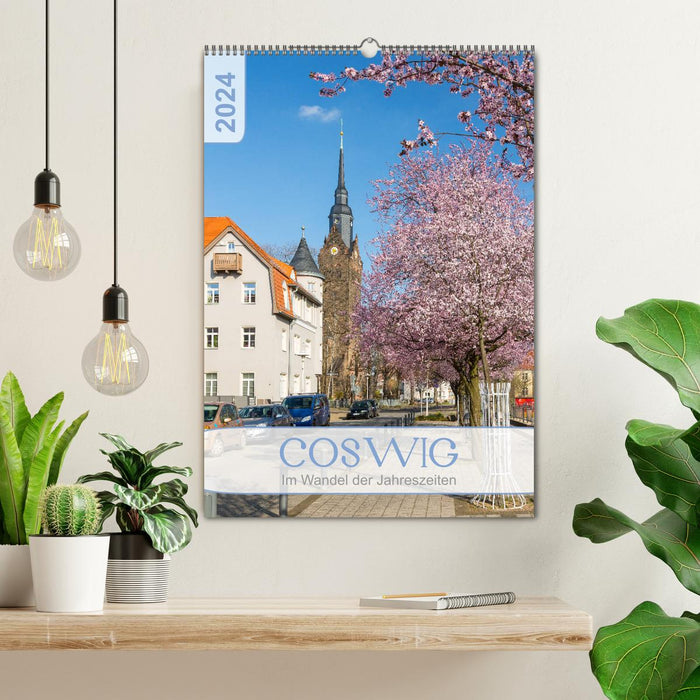 Coswig - Im Wandel der Jahreszeiten (CALVENDO Wandkalender 2024)