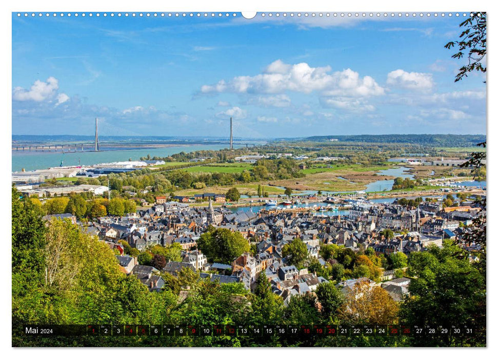 Blickpunkte der Normandie (CALVENDO Premium Wandkalender 2024)