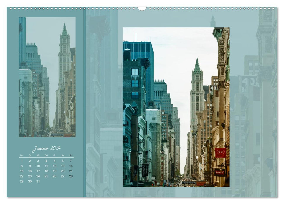 New York - einmal anders (CALVENDO Premium Wandkalender 2024)