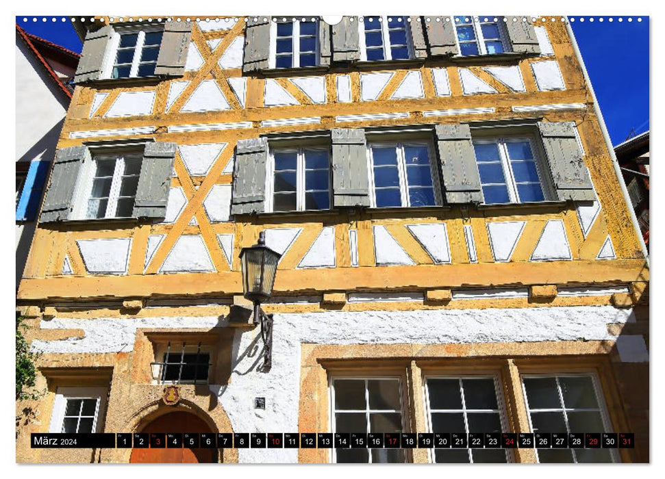 Rottenburg am Neckar - Eine Stadt am Limes (CALVENDO Premium Wandkalender 2024)