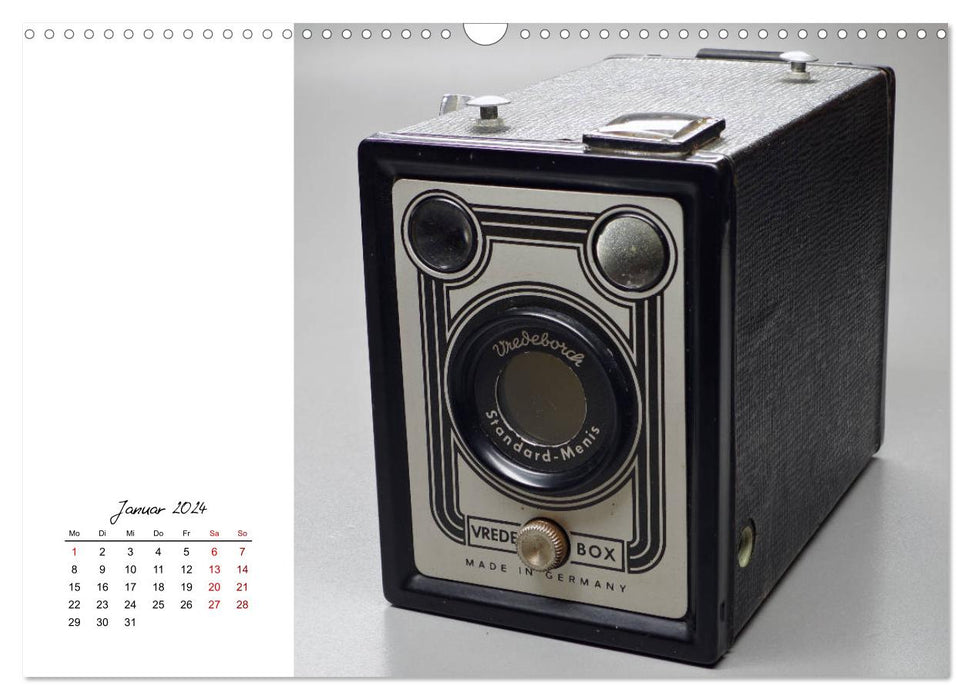 Alte Schätze - Kameras und Projektoren (CALVENDO Wandkalender 2024)