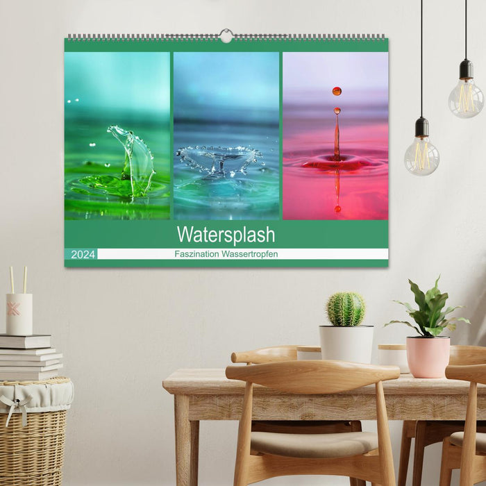 Watersplash (CALVENDO Wandkalender 2024)