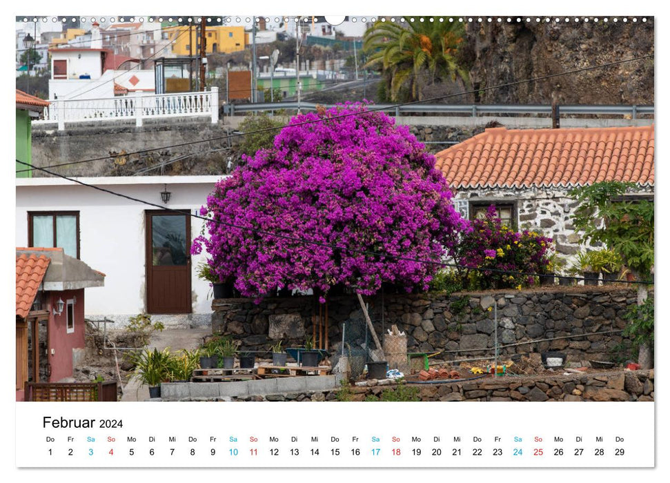La Palma - La Isla Bonita, die Schönste der Kanaren (CALVENDO Premium Wandkalender 2024)