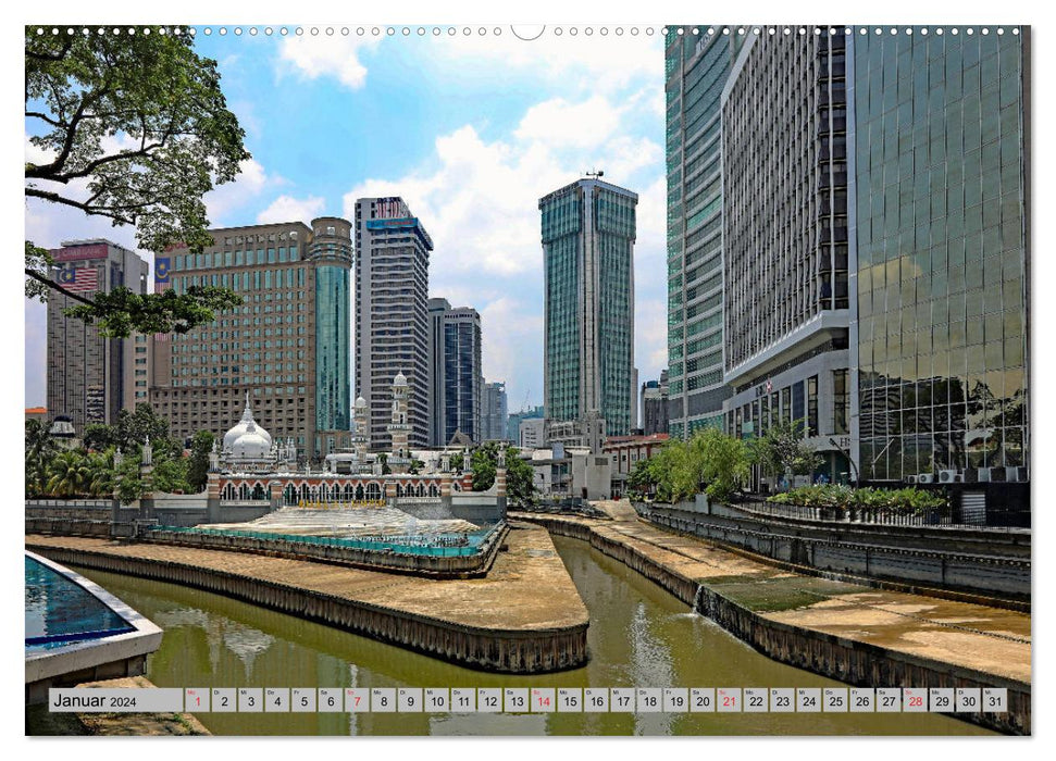 Malaysia-Impressionen (CALVENDO Premium Wandkalender 2024)