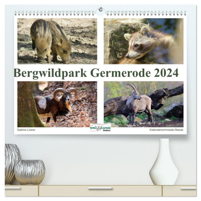 Bergwildpark Germerode (CALVENDO Premium Wandkalender 2024)