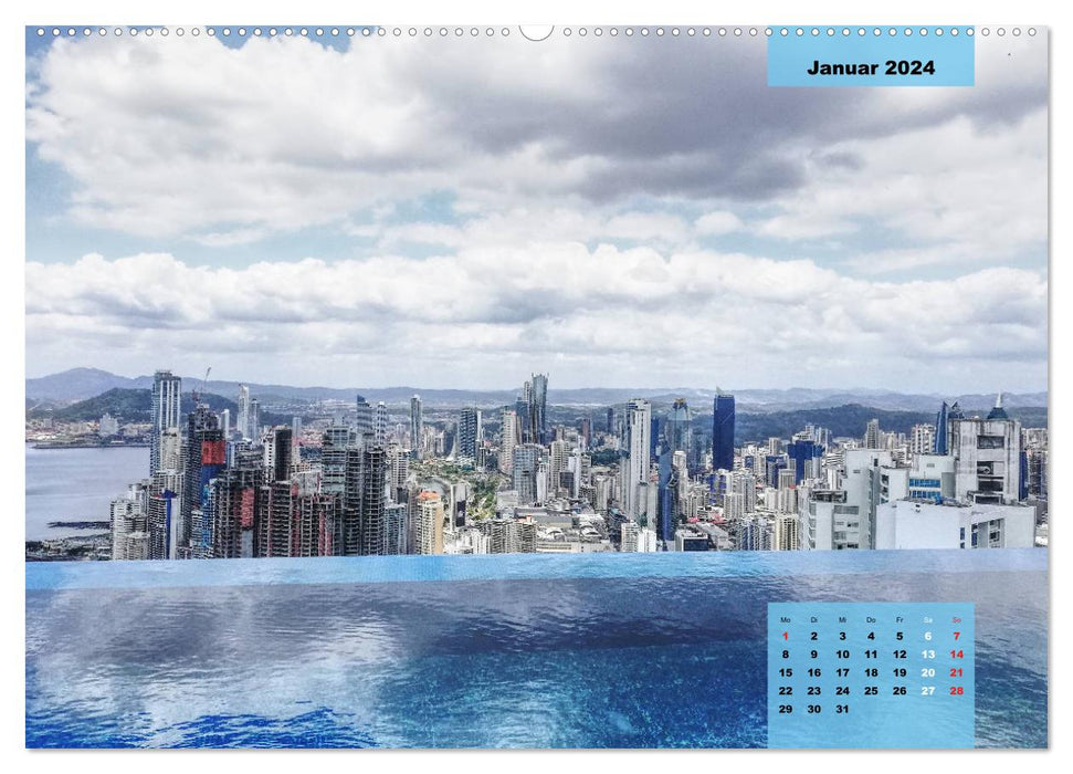 Panama City (CALVENDO Wandkalender 2024)
