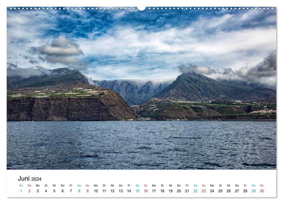 La Palma - La Isla Bonita, die Schönste der Kanaren (CALVENDO Wandkalender 2024)