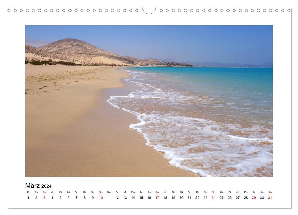 Fuerteventura - Perle im Atlantik (CALVENDO Wandkalender 2024)