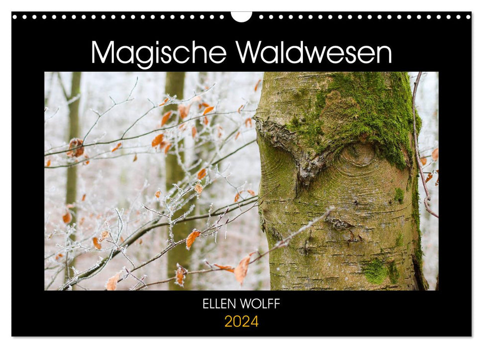 Magische Waldwesen (CALVENDO Wandkalender 2024)