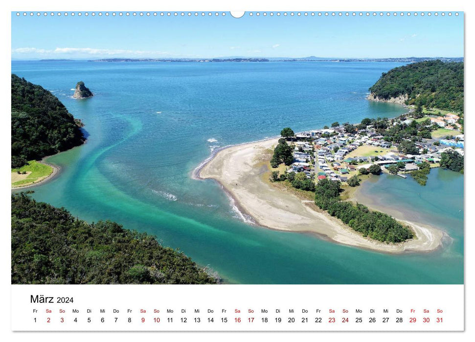 Auckland und Umgebung 2024 (CALVENDO Premium Wandkalender 2024)
