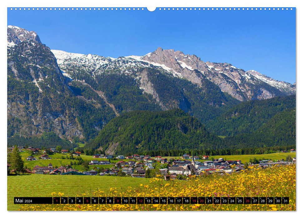 Abtenau im Lammertal (CALVENDO Premium Wandkalender 2024)