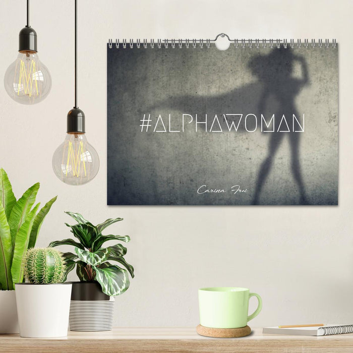 #ALPHAWOMAN-Kalender 2024 (CALVENDO Wandkalender 2024)