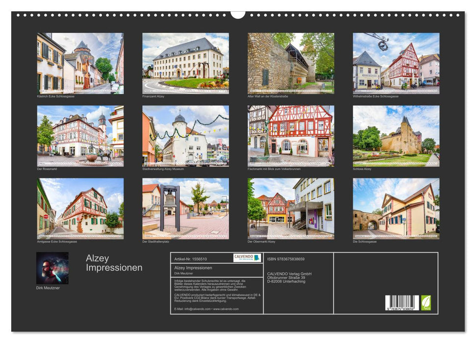 Alzey Impressionen (CALVENDO Wandkalender 2024)