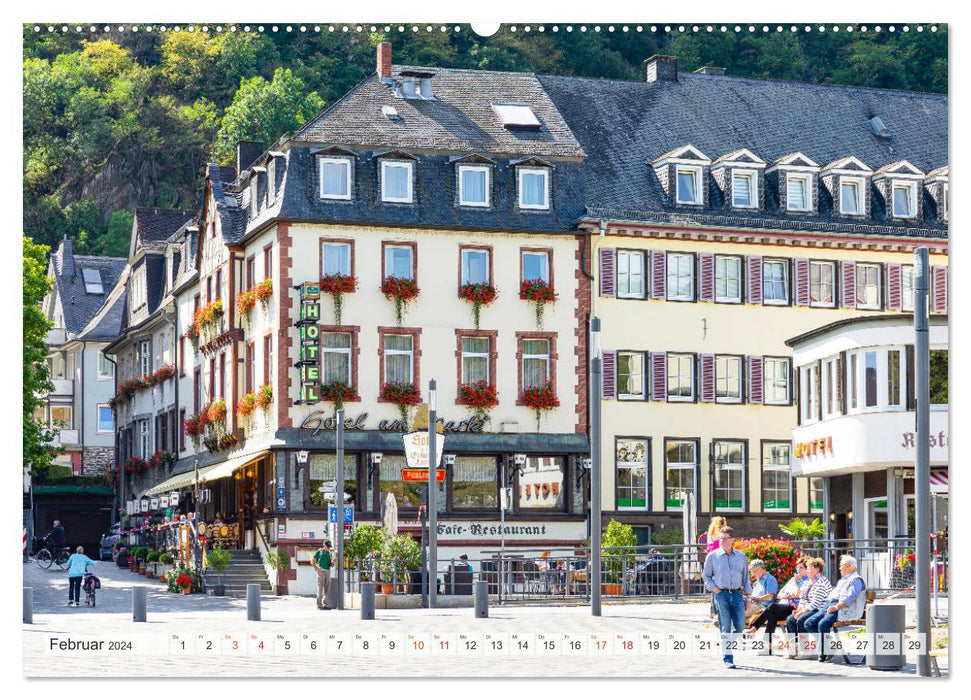 St. Goar und St. Goarshausen Impressionen (CALVENDO Premium Wandkalender 2024)