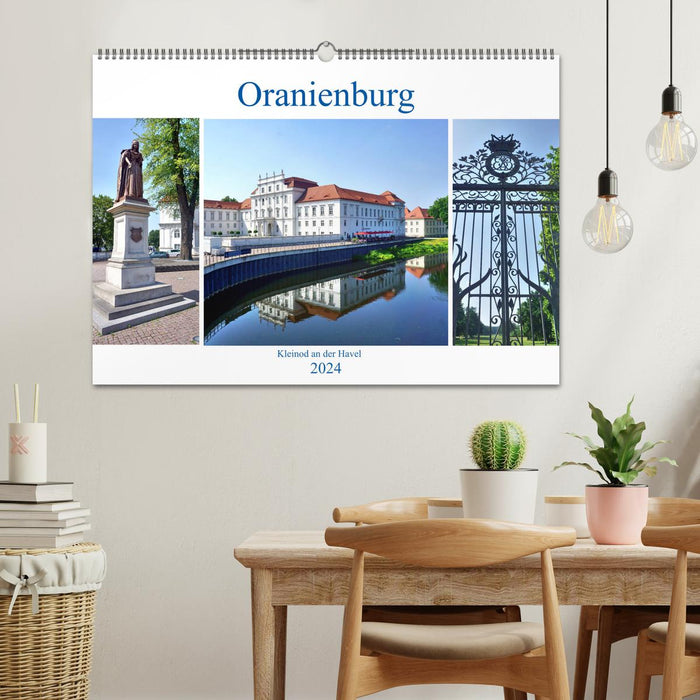 Oranienburg - joyau de la Havel (calendrier mural CALVENDO 2024) 