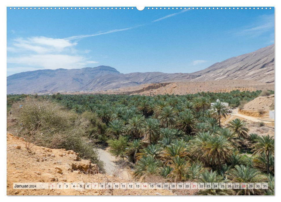Oman - Impressionen (CALVENDO Premium Wandkalender 2024)