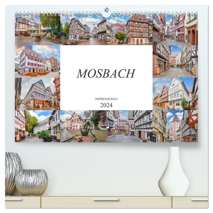 Mosbach Impressionen (CALVENDO Premium Wandkalender 2024)