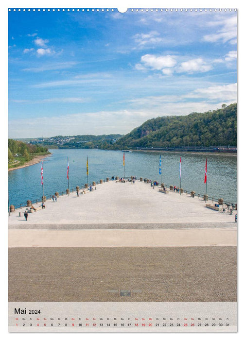 Koblenz - Historisches Koblenz (CALVENDO Wandkalender 2024)