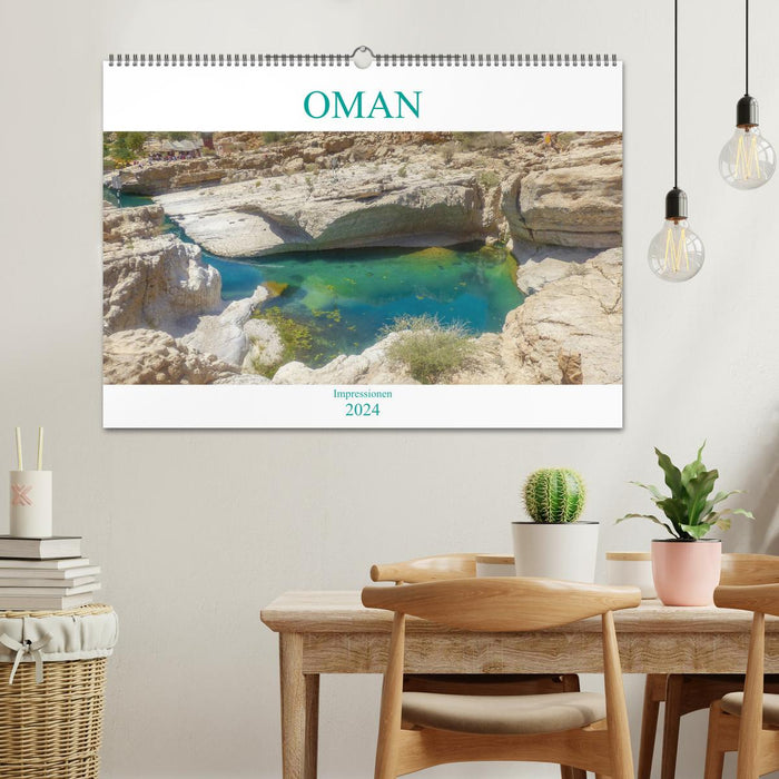Oman - Impressionen (CALVENDO Wandkalender 2024)