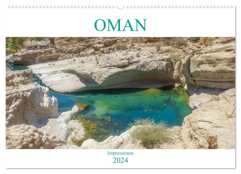 Oman - Impressions (Calendrier mural CALVENDO 2024) 