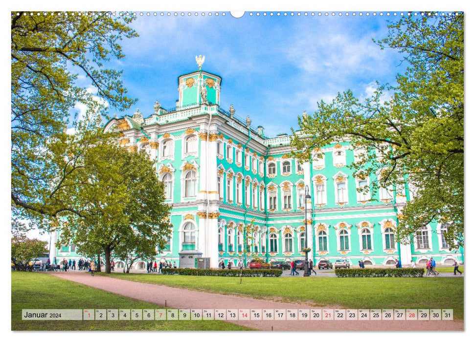 St. Petersburg - Prachtvolle Ostseemetropole (CALVENDO Wandkalender 2024)